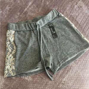 NWT Lace Detailed Shorts